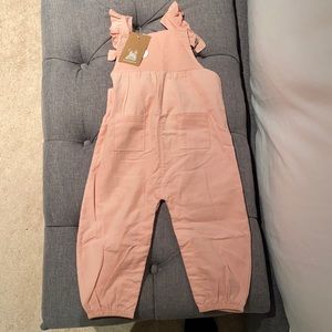 Angel dear corduroy pink overalls 18-24 months! NWT